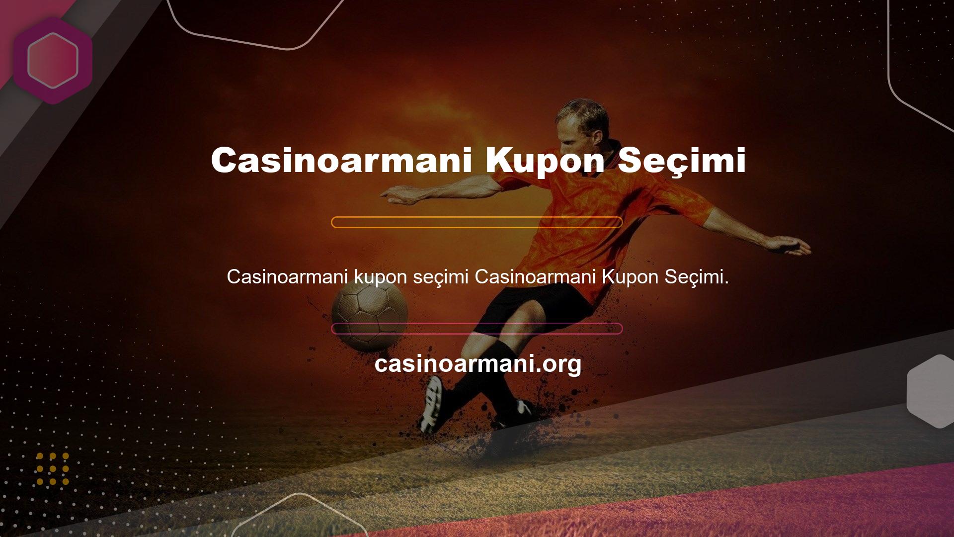 Casinoarmani nasıl bahse girerim: Casinoarmani Sports Casinoarmani Kupon seçimi her zaman önemlidir